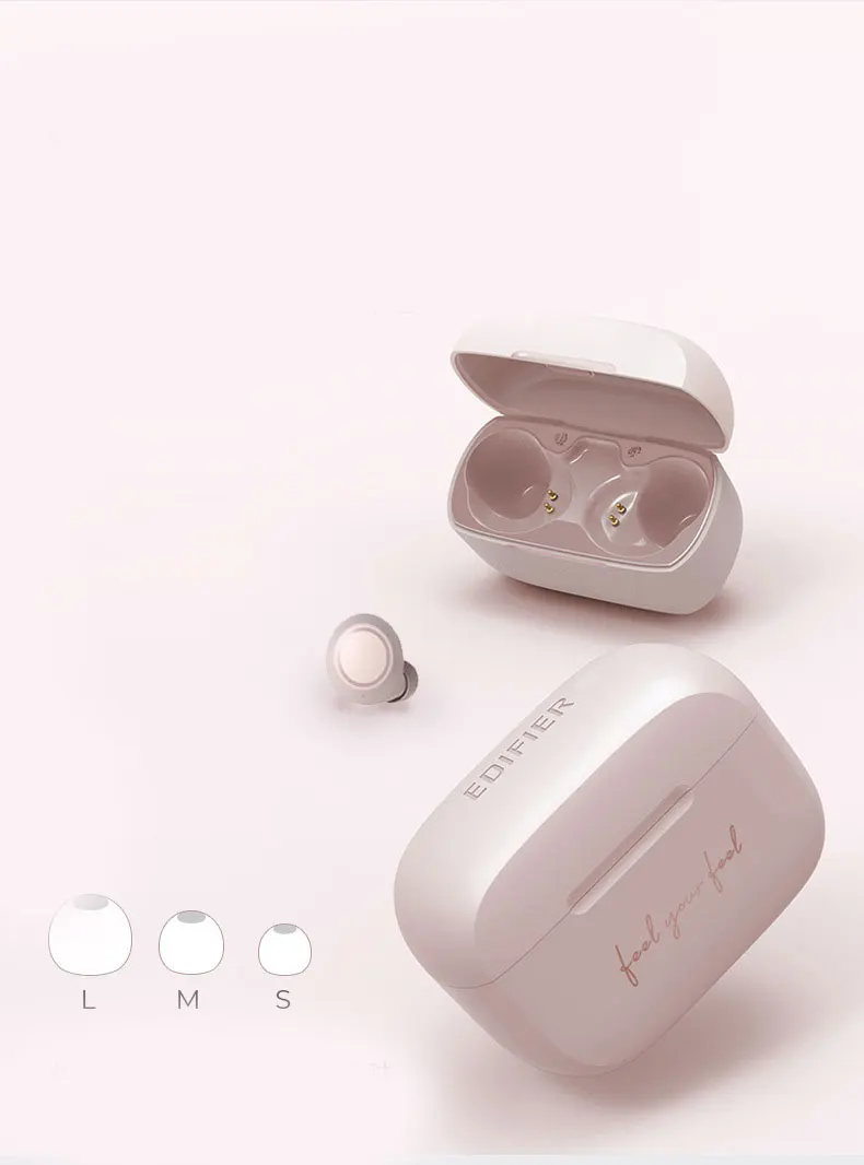 Edifier X Maoxin Беспроводная bluetooth-гарнитура 5,0 Женская Мини TWS маленькая двойная ручка вызова в ухо длинный режим ожидания
