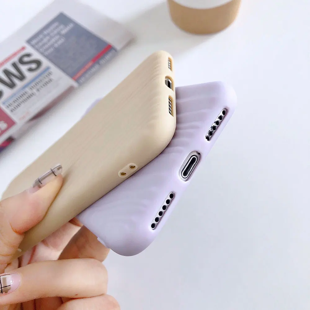 Чехол KISS карамельный цвет чехол для телефона iPhone 11 Pro XS MAX XR X 7 8 Plus зыбучий песок