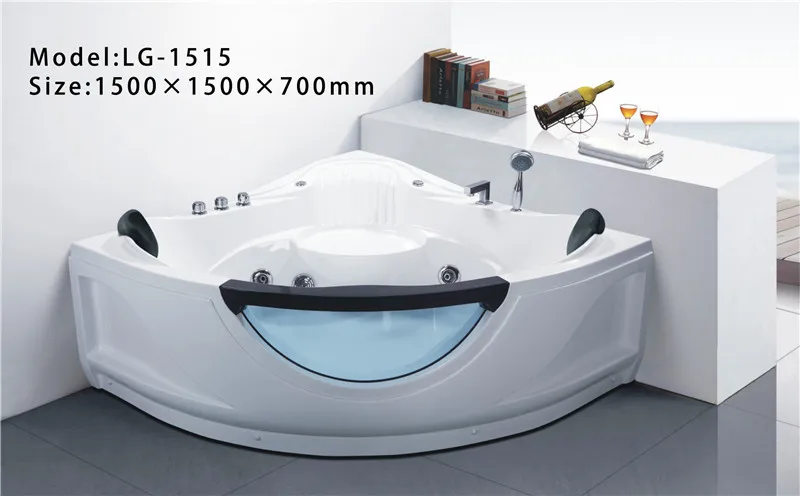 Угловая акриловая ванна для джакузи новый дизайн|bathtub whirlpool|bathtub portablebathtub acrylic |