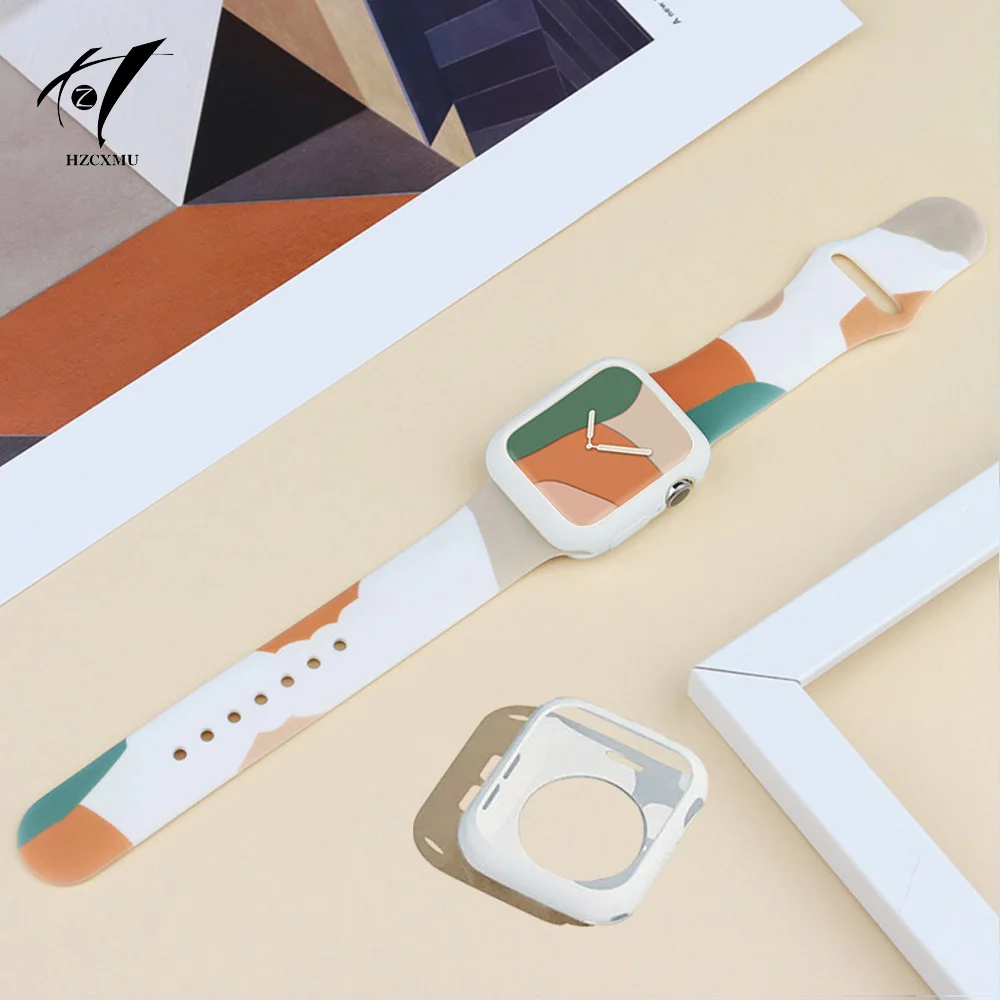 

Ремешок для часов Apple Watch 40 мм 44 мм 38 мм 42 мм, аксессуары для Iwatch Series 6 SE 5 4 3