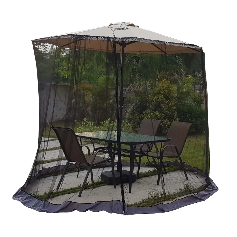 

Netting Cover Mosquito Tent Mesh Quality Table Screen Parasol Shrinkable Polyester Camping Circumference: 1000CM Outdoor Barrier