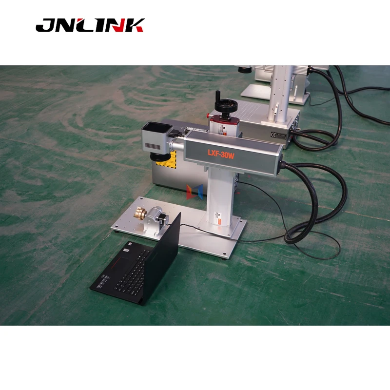 Раздельная волоконная лазерная маркировочная машина 20 Вт металлическая