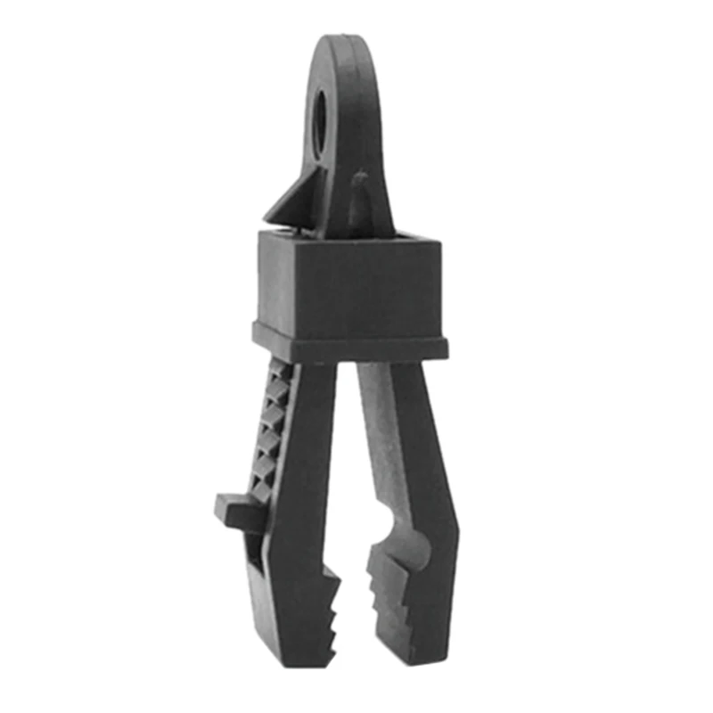 Зажим для тента Открытый зажим ветровой веревки пластиковый кемпинга аксессуары