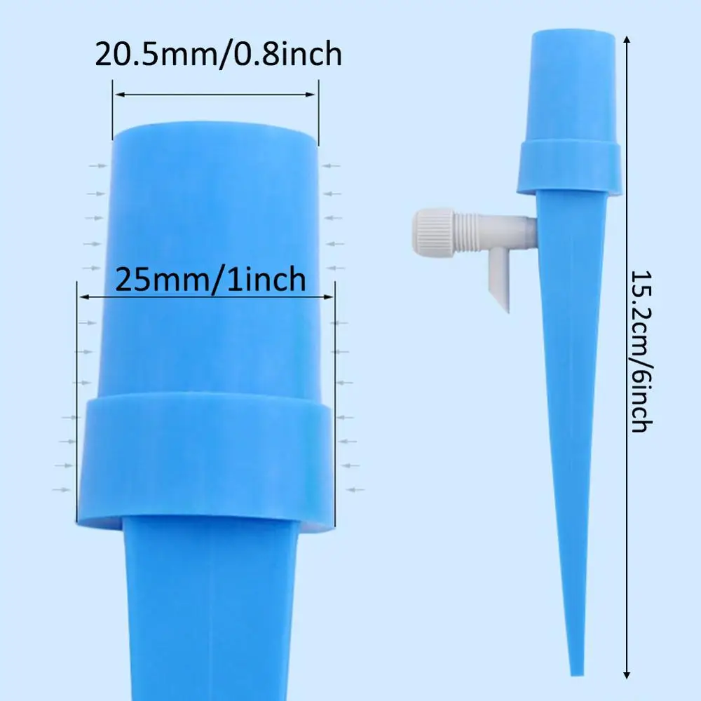 

12pcs/set Auto Drip Irrigation Watering System Automatic Watering Spike for Plants Flower Indoor Household Waterers Bottle