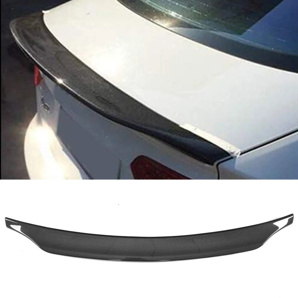 Черный Задний спойлер на багажник автомобиля крыло для Audi A5 Sline S5 купе 2009-2016 не
