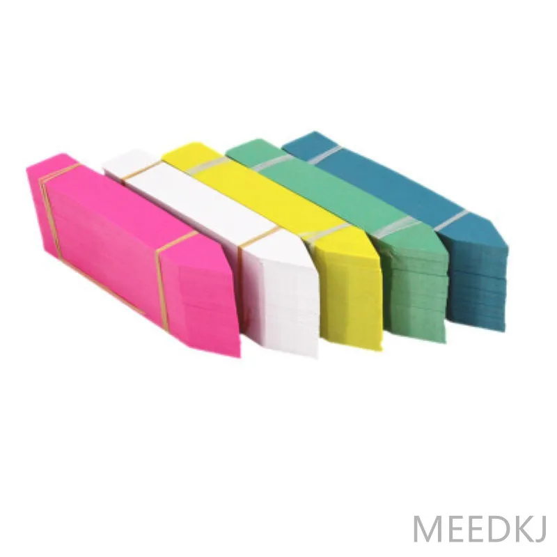 100 шт. 5 цветов ПВХ пластиковая Марка для садоводства этикетка суккулентов