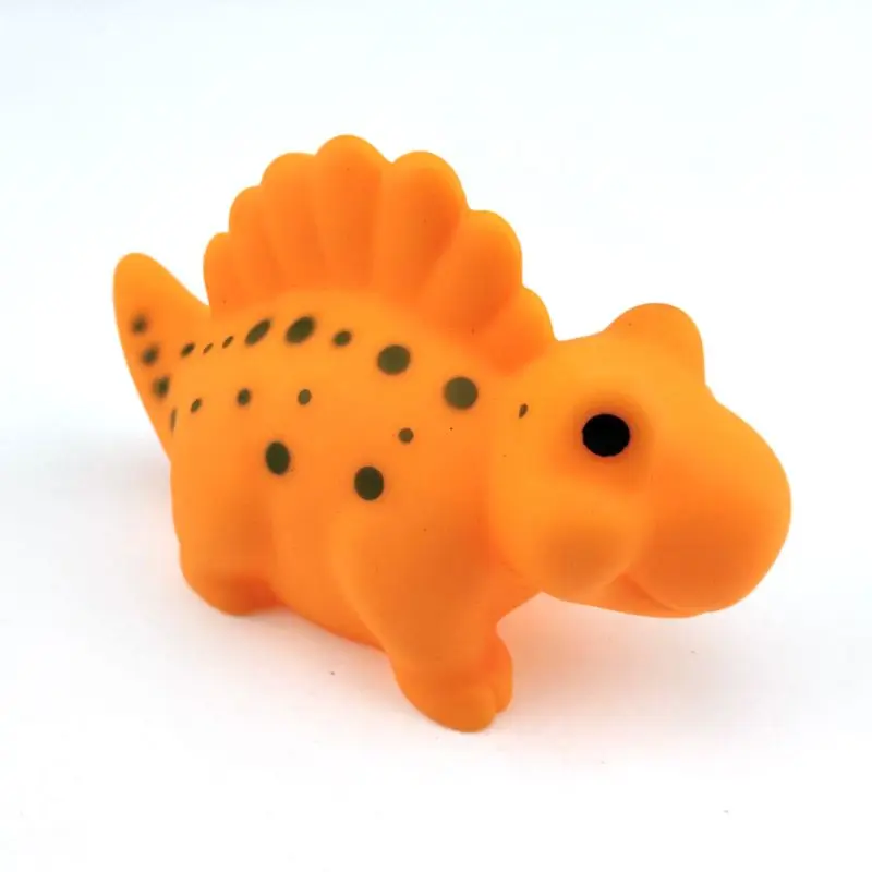 

6Pcs Baby Bathtub Dinosaur Toys Color Cartoon Bathroom Floating Fun Bath Toy Set F3ME