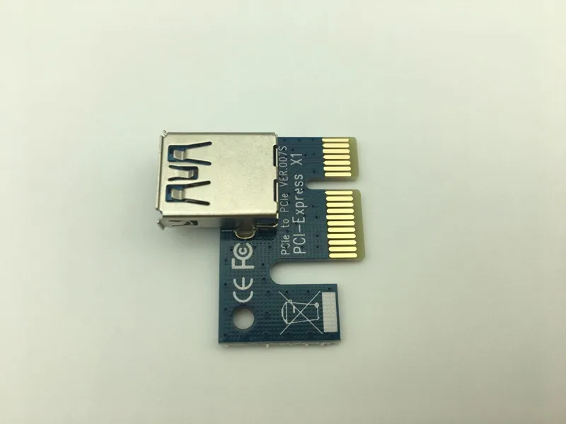 Райзер карта PCI E 1X к 16X Графический удлинитель Кабель для майнинга расширенная