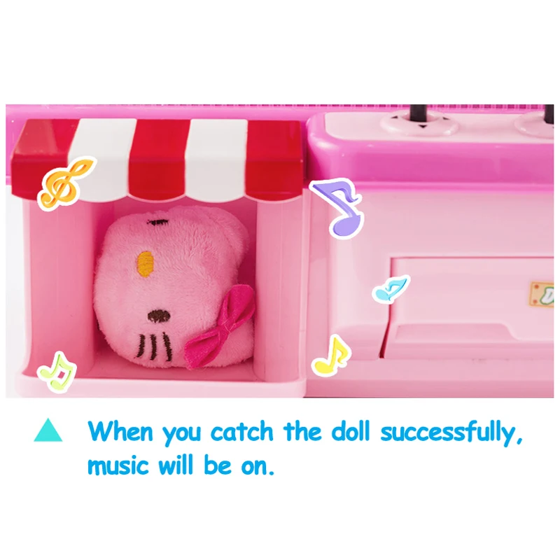 Клип кукла аркадная игра машина конфеты захват кукла коготь машина кран машина ловушка торговый автомат клип кукла захват игрушки Дети