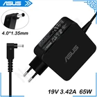 Адаптер питания для ноутбука Asus, 19 в, 4,0 А, 65 Вт, 1,35 * мм, зарядное устройство переменного тока для Asus Zenbook UX303U, UX303UB, UX303UA, UX303L, UX303LB, UX303, X540