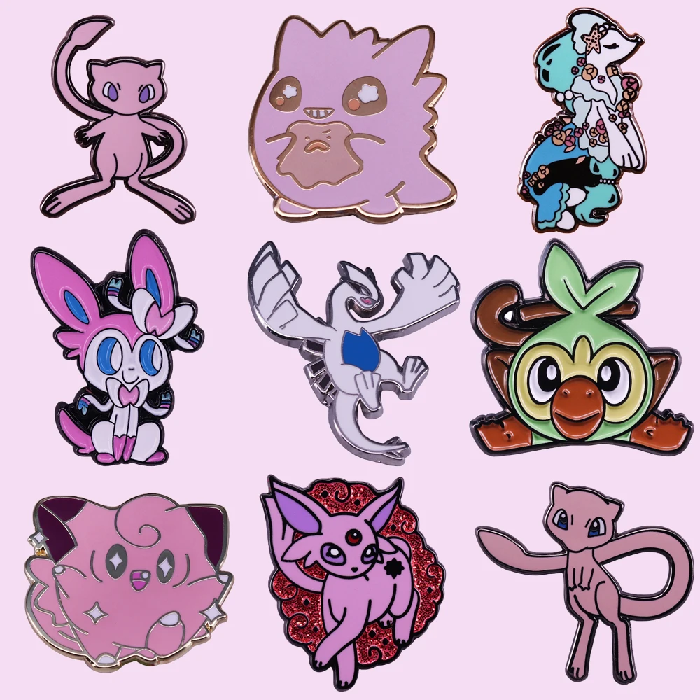 

Cute Anime Movies Hard Enamel Pins Collect Funny Child Fashion Jewelry Gifts Metal Cartoon Brooch Backpack Collar Lapel Badges