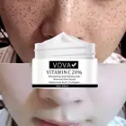 Вовы витамин C 20% уход за кожей лица крем отбеливающий для удаления темных пятен уход за лицом гель для ремонта выцветает Freckls меланина удаления ярче по уходу за кожей 30 мл