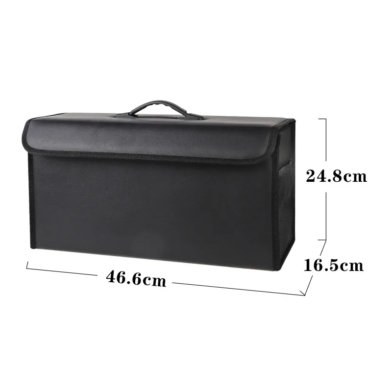 1 шт. Кожаный Автомобильный багажник коробка для хранения большой складной