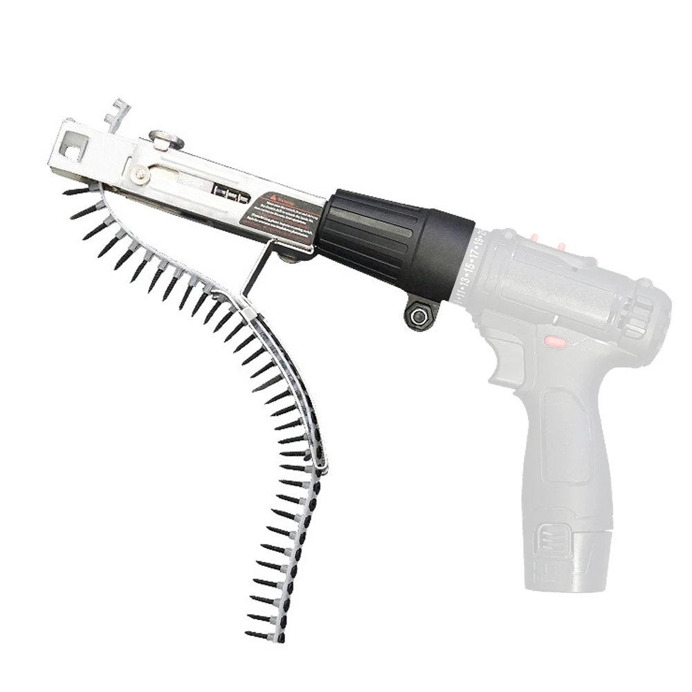 

Screw Tool Heads Chains Nail Machine Heads Handheld Automatic Screw Spike Electric Automatic Stitching Machine Hardware Tools