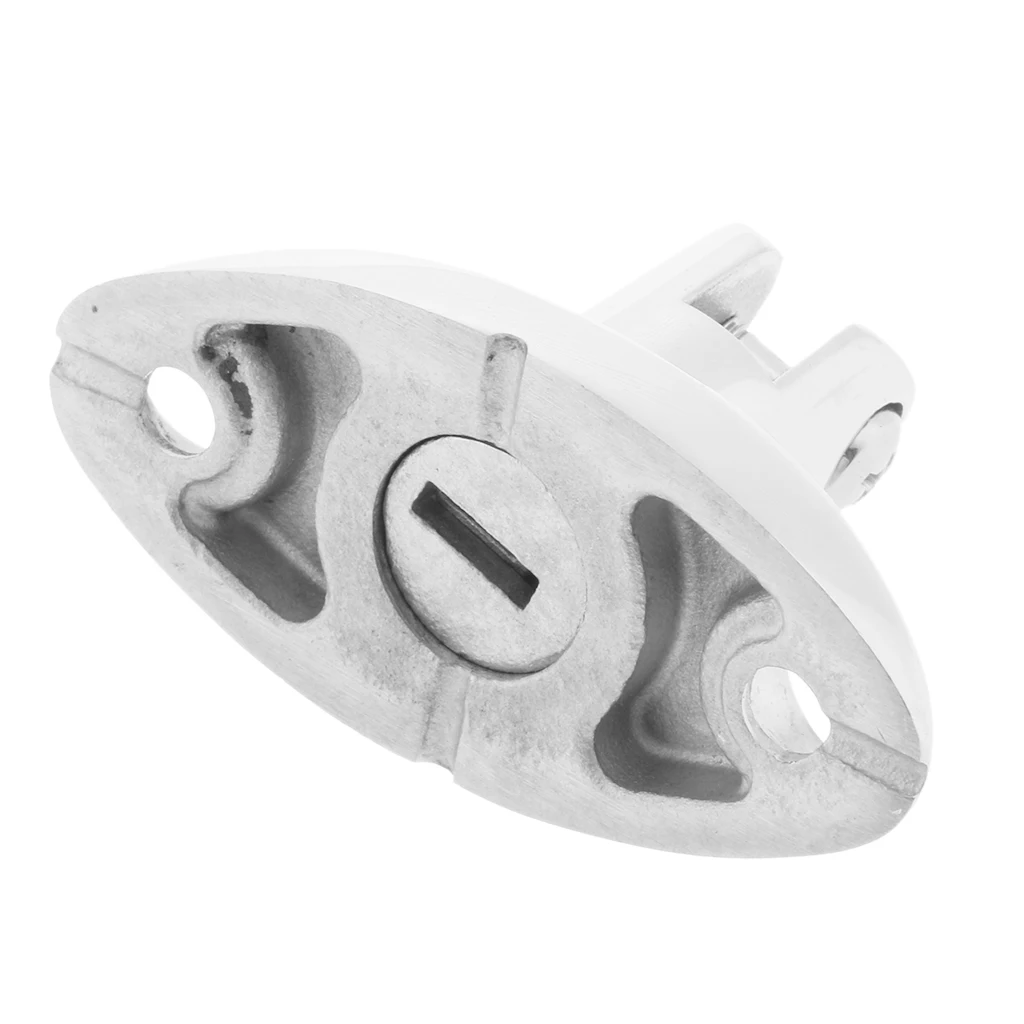 

New 316 Stainless Steel 360 Degrees Swivel Bimini Top Deck Hinge with Quick