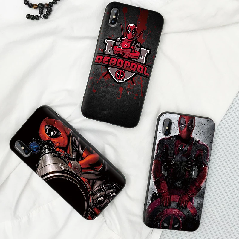 FOR Xiaomi mi 9T A3 PRO 8 A2 LITE MI 6X MIX 2S 3 Deadpool F1 9 CC9E CC9 SE Soft Silicone Phone Case | Мобильные телефоны и