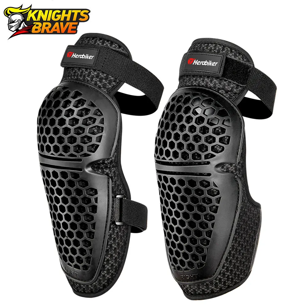 

HEROBIKER Summer Motorcycle Knee Pads Protective Gear Knee Gurad Men Knee Protector Rodiller Equipment Gear Motocross Joelheira