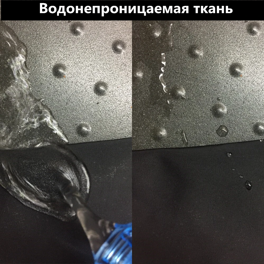 Женская куртка с капюшоном OFTBUY черная непромокаемая длинная парка со съемным