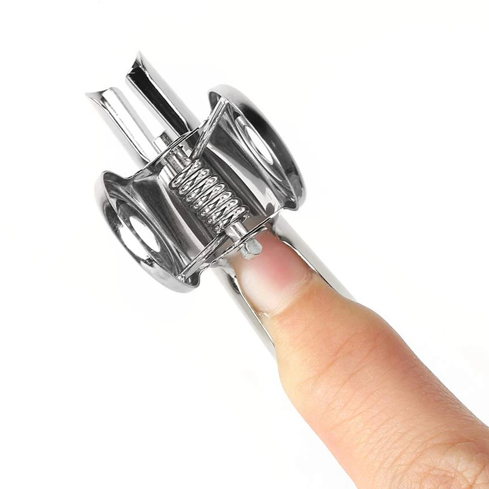 

6PCS Stainless Steel Nail Extension Clips Curve C Nail Curvature Pinching Nail Art Clips Stainless Steel Nail Manicure Tools