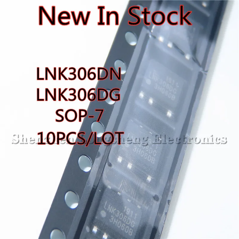 10 шт./лот LNK306DN LNK306DG LNK306 SMD SOP7 чип преобразователя переменного тока/постоянного тока, Новый коридор