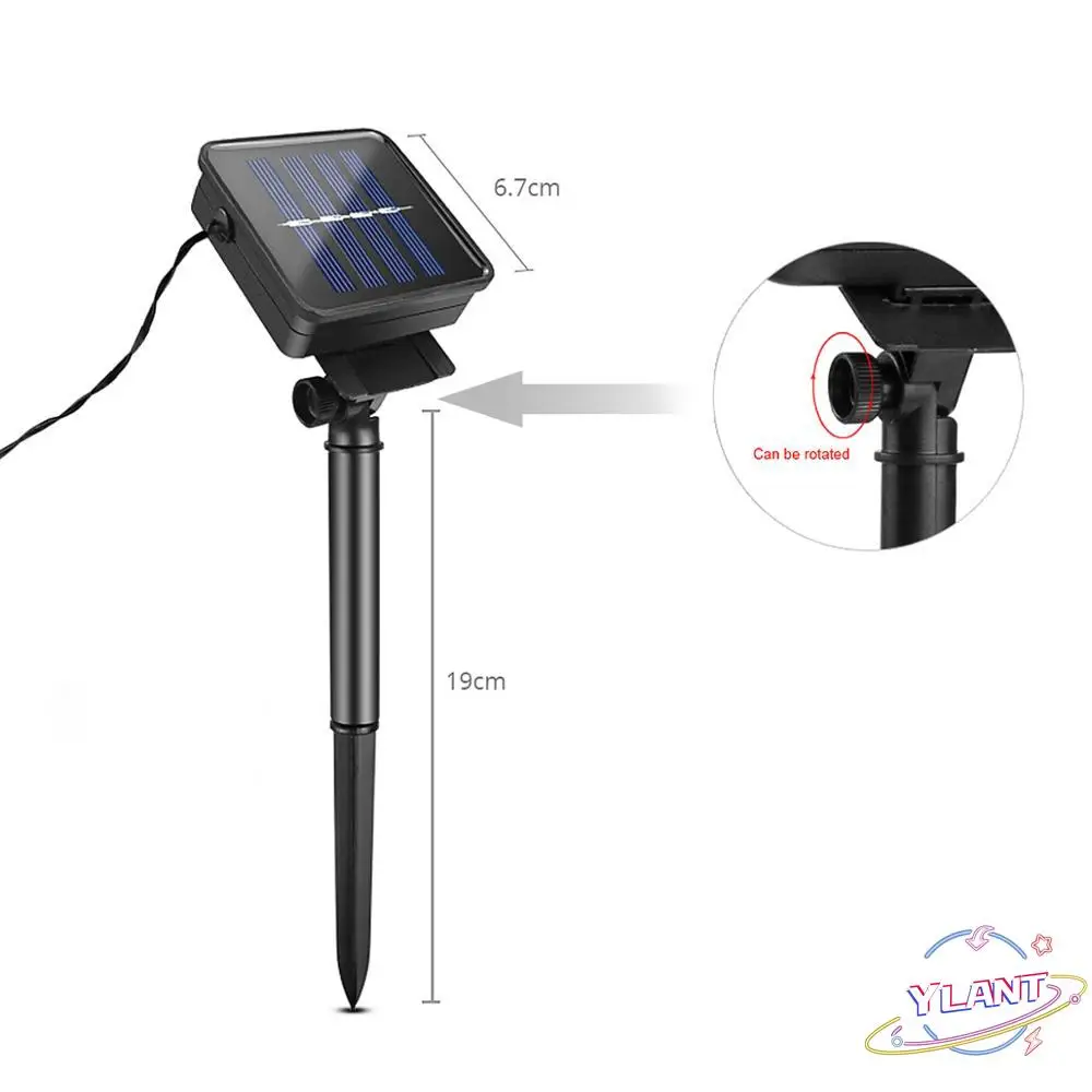 

2021 NEW Solar Power LED Decorative light String With 10/20 LED Globe Bulbs Fairy lights Garland Garden Outdoor Decoration lamp