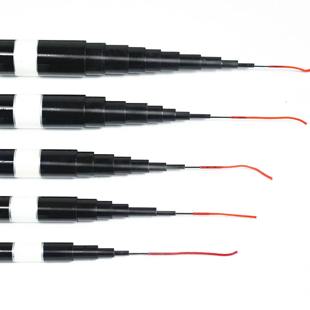 

High Quality Portable Telescopic Stream Fishing Rods Fiberglass Hand Fishing Rod Pole 2.7/3.6/4.5/5.4 /6.3M Snow Fox