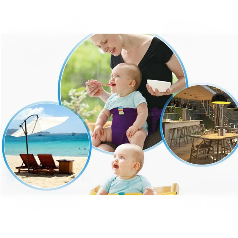 Портативный стул для младенцев обеденный ремень безопасности эластичный