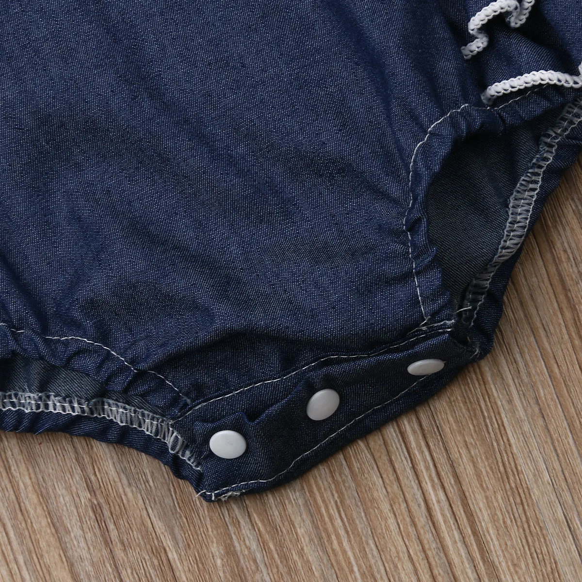 0 24Months Одежда для новорожденных и маленьких девочек джинсовая юбка с оборками