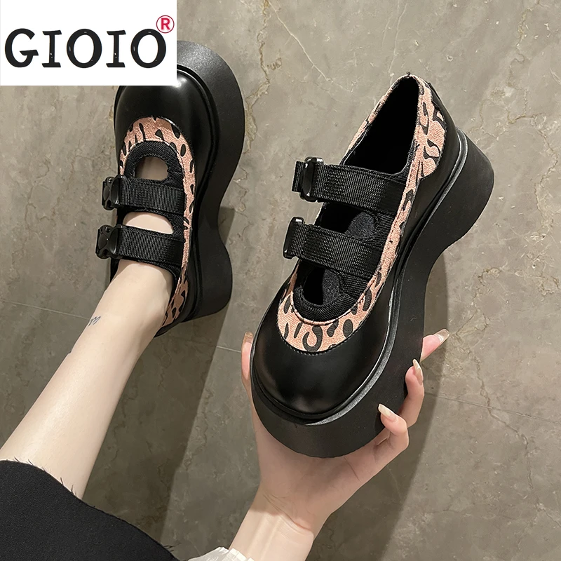 

Women's Mary Janes 2021 Autumn New Designer Platform Oxford Shoes Women Fashion Buckle Lolita Shoes Women Shoes Zapatillas Mujer