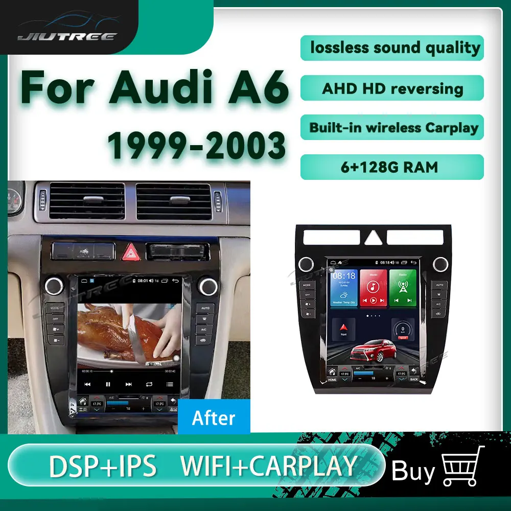 

Android car radio 2din For Audi A6 multimedia car DVD player Stereo receiver GPS navigator Head Unit