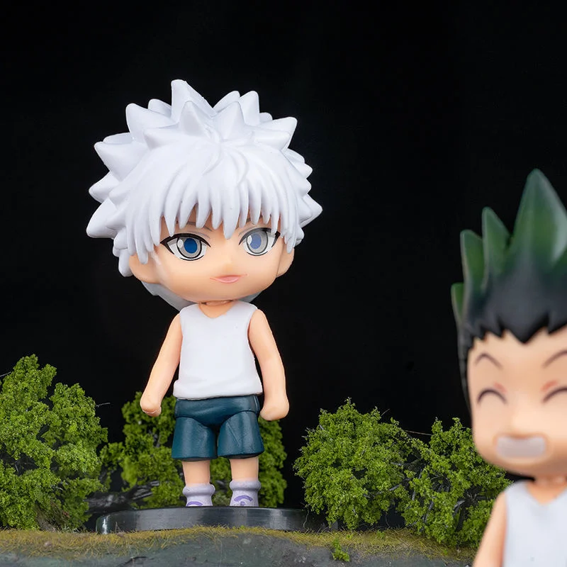 6 styles Hunter x Figure Gon Freecss Killua Zoldyck Action Kurapika Figurine Anime Model Doll Toys | Игрушки и хобби