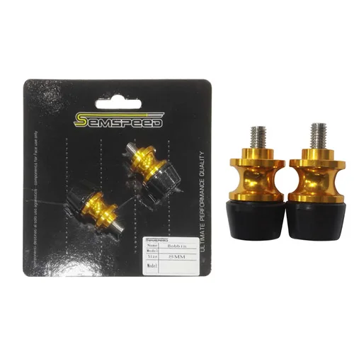 8MM Gold SEMSPEED CNC алюминиевые аксессуары для мотоциклов маятник Катушки слайдер для MSX 125 MSX125 CB1000R CBR650R CB650R CB650F CBR650F - Цвет: 8MM Gold