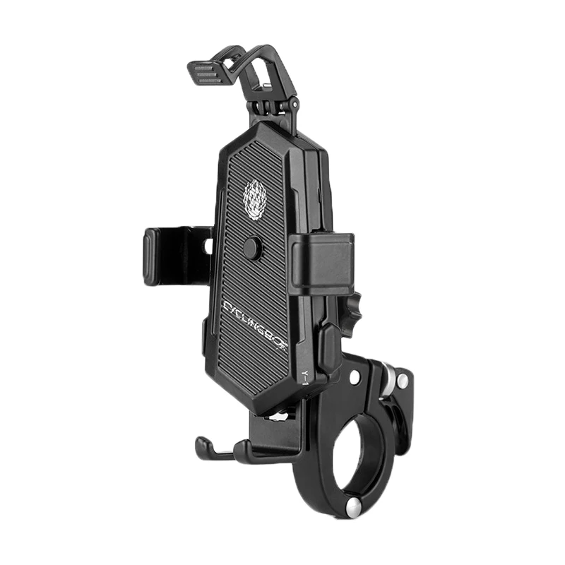 

Motorcycle Bicycle Bike Phone Holder Full Protection Quick Release Secure Lock Phone Mount Bracket for Mobile Phone Smartphone