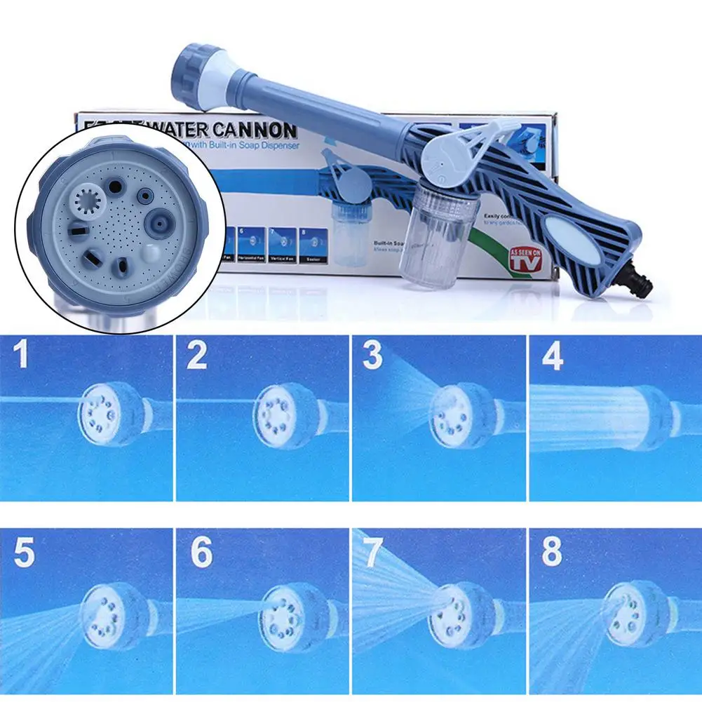 

Garden Foam Water Sprayer Adjustable High Pressure Washing Tool Water Gun Car Dry Cleaning Tool Water Sprayer