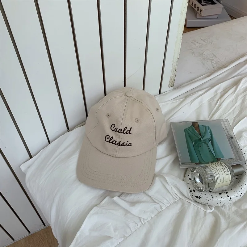 Кепка в стиле ретро для мужчин и женщин Модный Мягкий Топ с надписью вышивкой