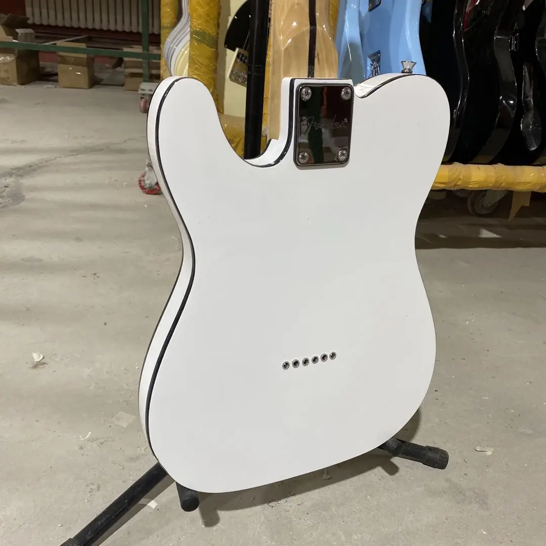TELE Electric гитара с кленовым грифом красная черепаховая оболочка двойная