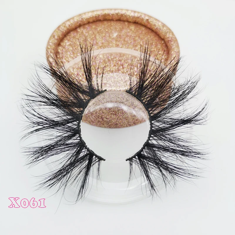 KK ресницы 6d 25 мм длинные норковые пакет норки 7 пар 50 пар|Накладные ресницы| |
