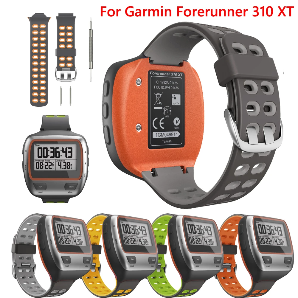 Ремешок сменный для наручных часов Garmin Forerunner 310XT 310 XT силиконовый браслет