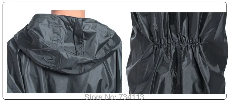 Соединенный дождевик мотоциклетный дождевик/комбинезон Мужской Женский