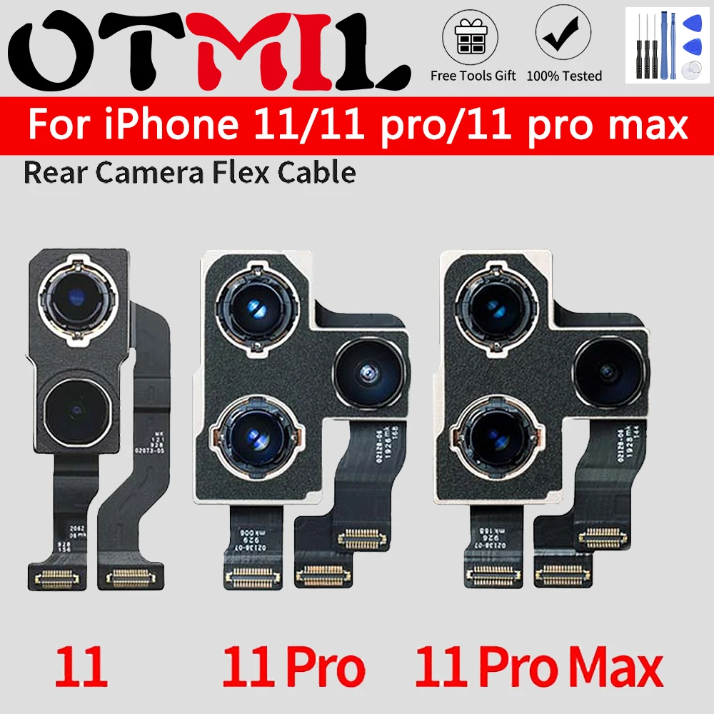 

Оригинальный кабель для iphone 11 Pro 11ProMax, задняя камера, основной объектив, гибкий кабель, модуль вспышки, датчик, запасные части для iphone
