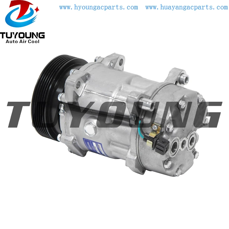 

SD7V16 Car Air Conditioning Compressor For Seat VW JETTA GOLF PASSAT CABRIO SD 1100 1162 1100 1H0820803DX W01H0820803D