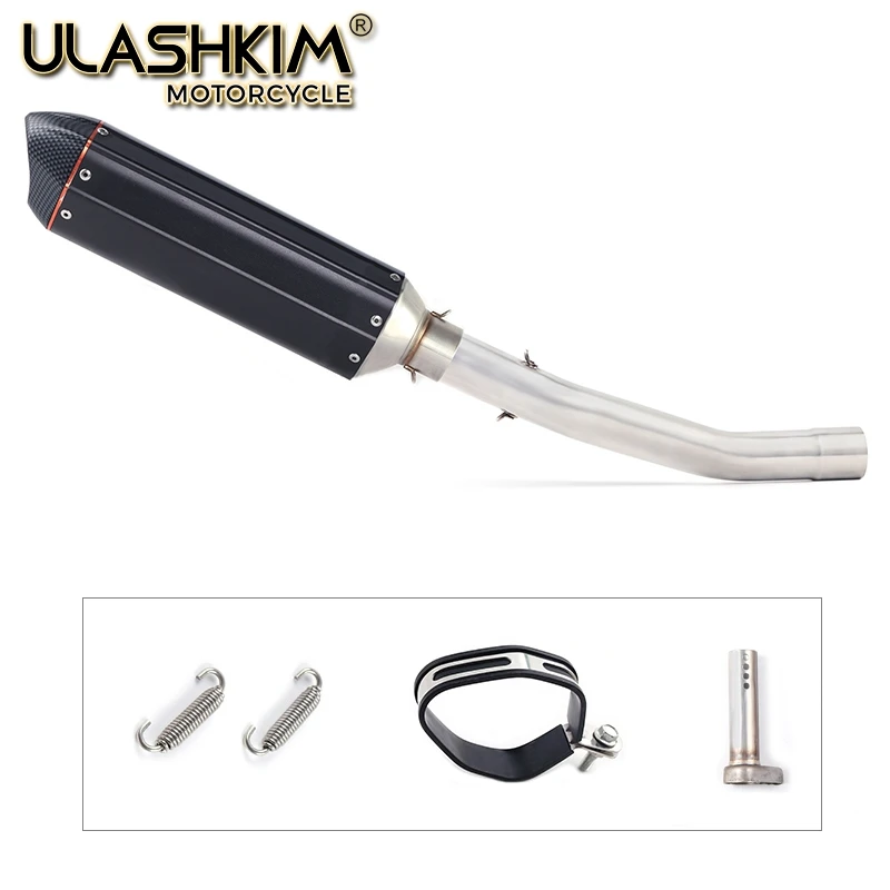 

Глушитель выхлопной трубы мотоцикла, средний контакт трубы, полная система скольжения для KAWASAKI ZX 10R ZX10R ZX-10R 2008 2009 2010