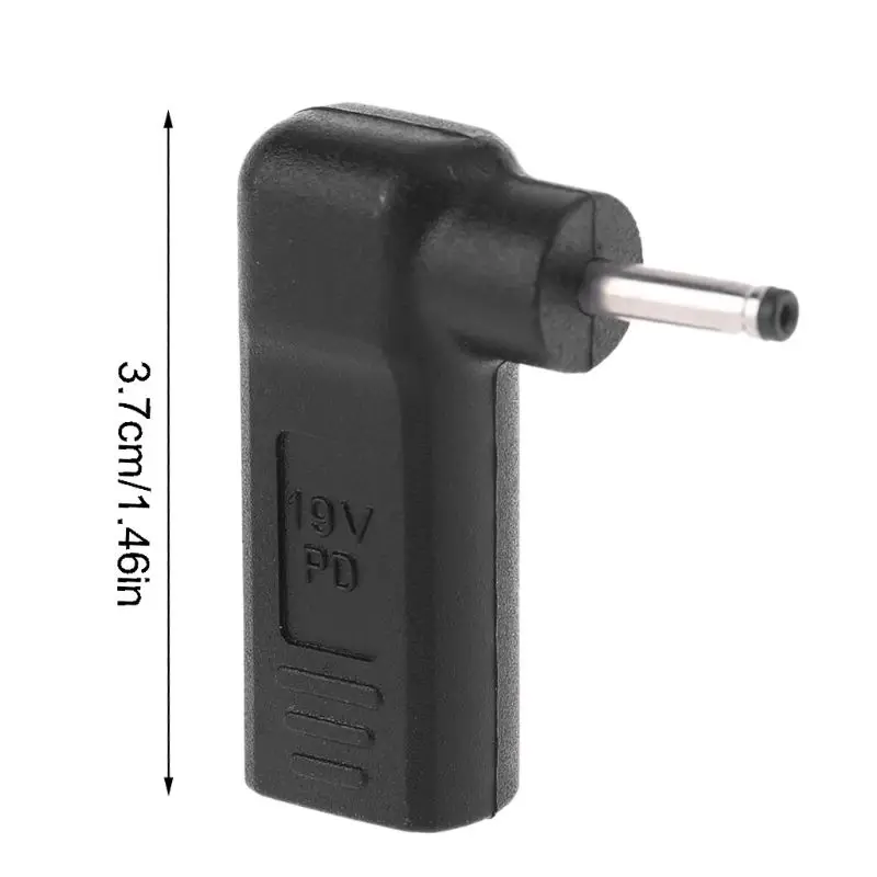 90 градусов USB-C Type-C женский 3 0x1 1 мм DC штекер переходник преобразователь питания