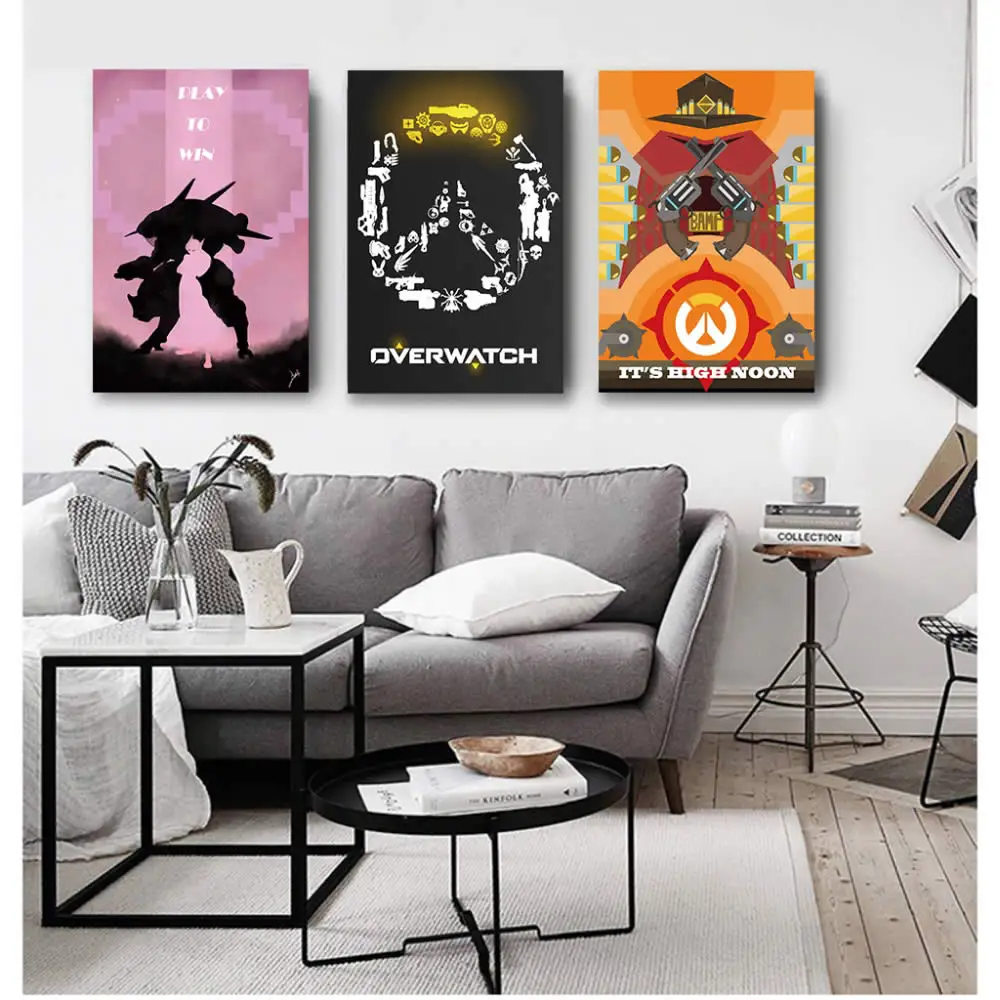 Напольные картины для игр Шелковый Холст художественные плакаты постеры печать