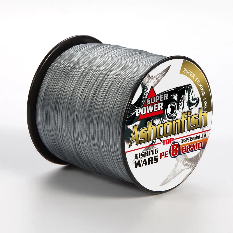 Суперполиэтиленовый плетеный провод 500 м 1000 8 прядей прочная Гладкая рыболовная