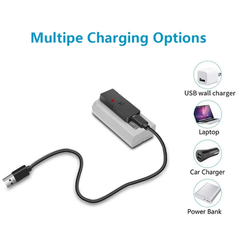 

2023 New QC3.0 Battery Charger USB Charging Adapter for D-JI Mini 2 Mavic Mini2 Drone