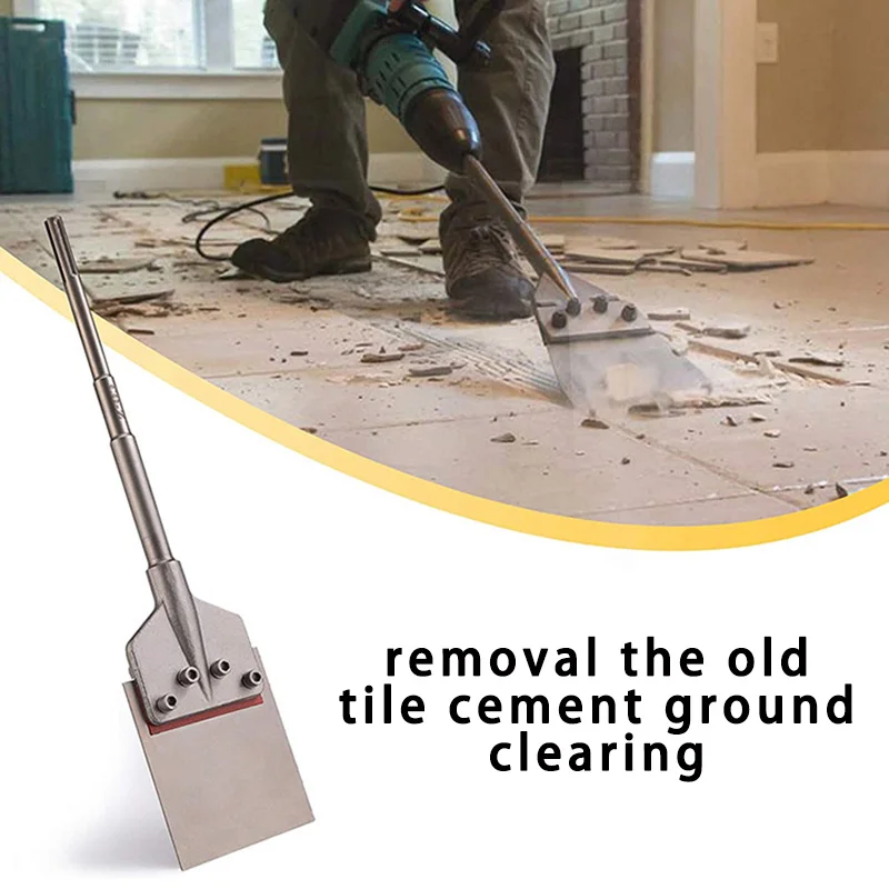 6 Inch Floor Scraper SDS MAX Electric Hammer Chisel Removable Tile Chisel Floor Removal Tool enlarge