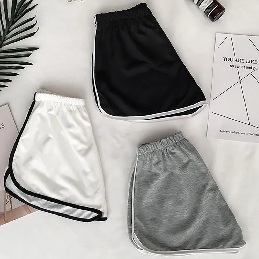 

Women High Waist Sport Shorts Sunflower Printed Running Gym Fitness Shorts Adjustable Tightness Casual Loose Shorts