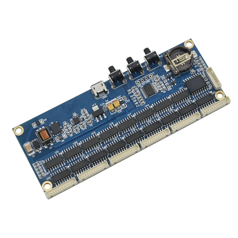 Diy в 14 Qs30 In12 Nixie трубки цифровые часы набор 5V модуль Плата С ПЛОСКИМ