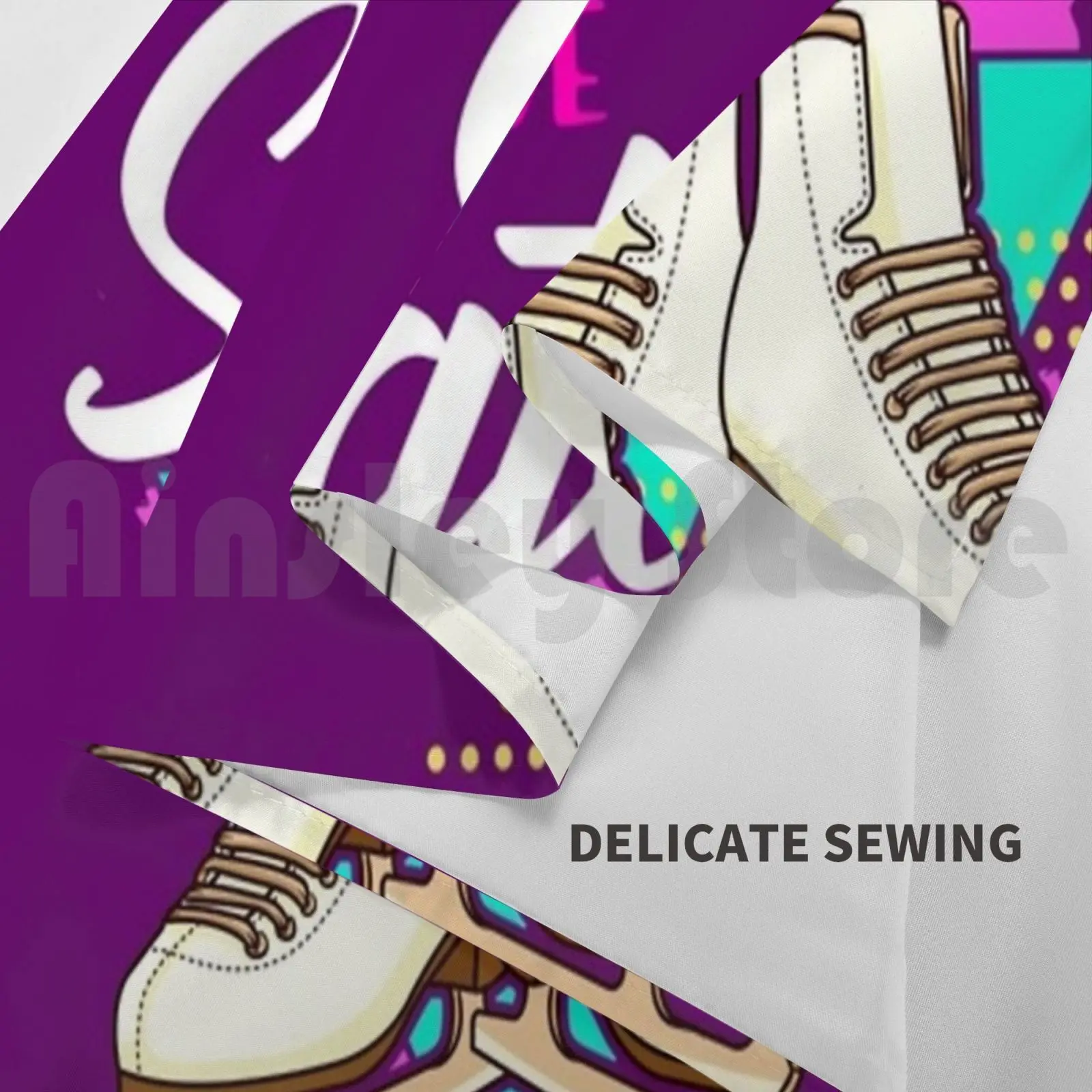 Смешные фигурки ролики: в любви скейт отношения гобелен гостиная спальня Axel Loop Flip